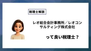 レオ総合会計事務所／レオコンサルティング株式会社っていい税理士？特徴、料金、オフィスの場所は？