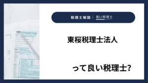 東桜税理士法人っていい税理士？特徴、料金、オフィスの場所は？