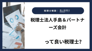 税理士法人手島＆パートナーズ会計っていい税理士？特徴、料金、オフィスの場所は？