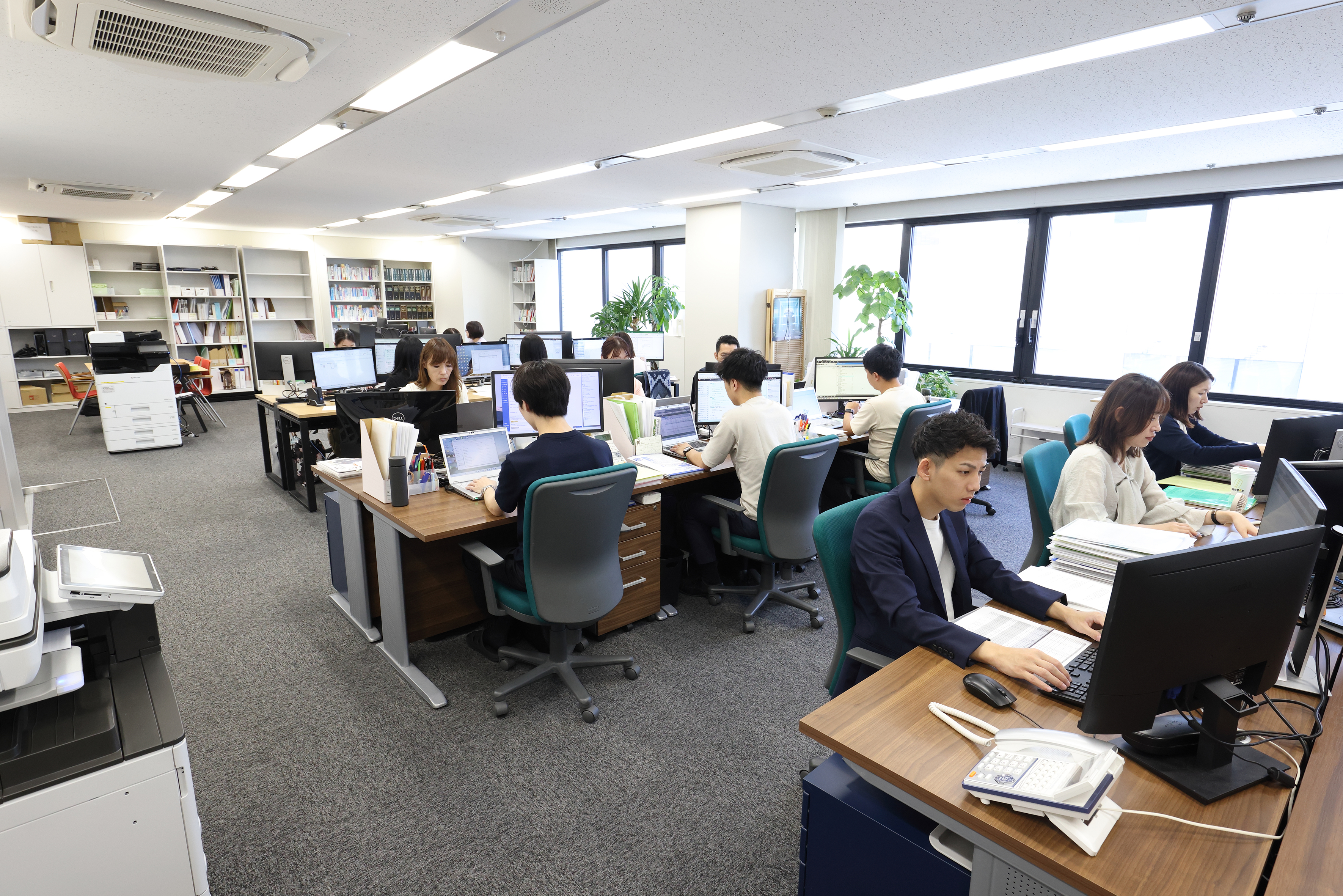 打ち合わせ中の様子